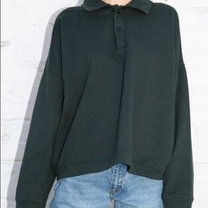 ❌SOLD❌NWT forest green archer sweatshirt!